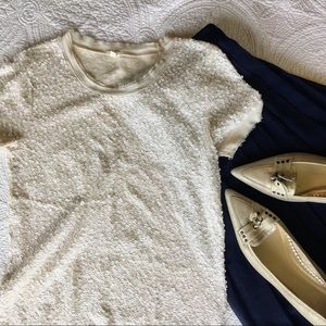 J. Crew Sequin Blouse